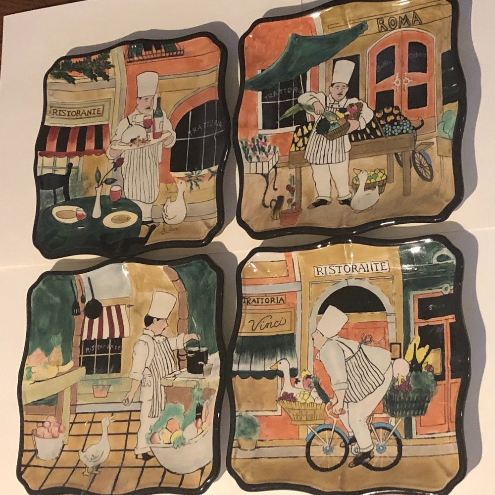 BETTY WHITEAKER CHEF PLATES